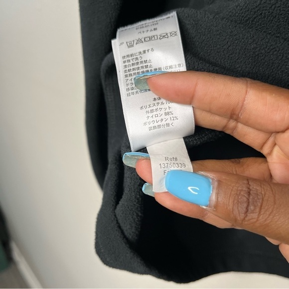 Eddie Bauer Men Cloud Layer Pro 1/4-Zip Pullover Sweater Large Black Zip Pocket - Picture 8 of 13